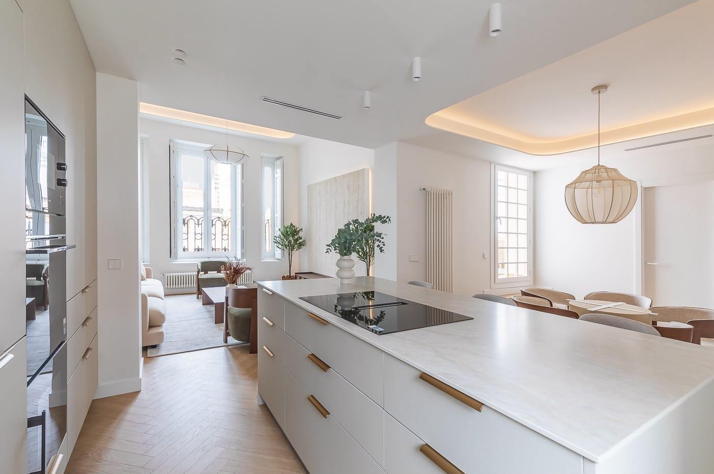 living - 154m² apartment with 23m² terrace for sale in Goya, Madrid - gallery thumbnail - 10