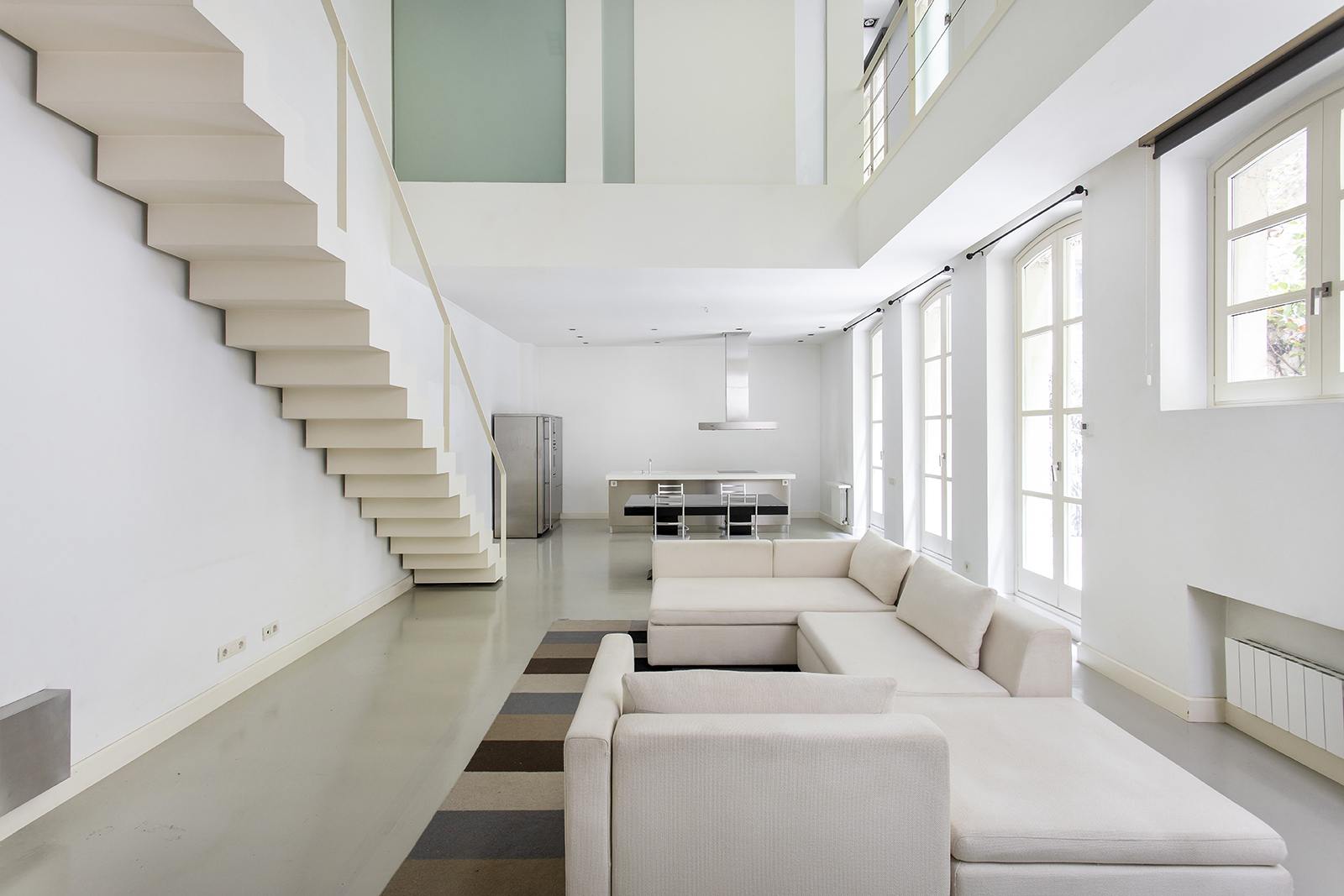 living - Piso de 176m² con 30m² terraza en venta en El Born - gallery thumbnail - 8