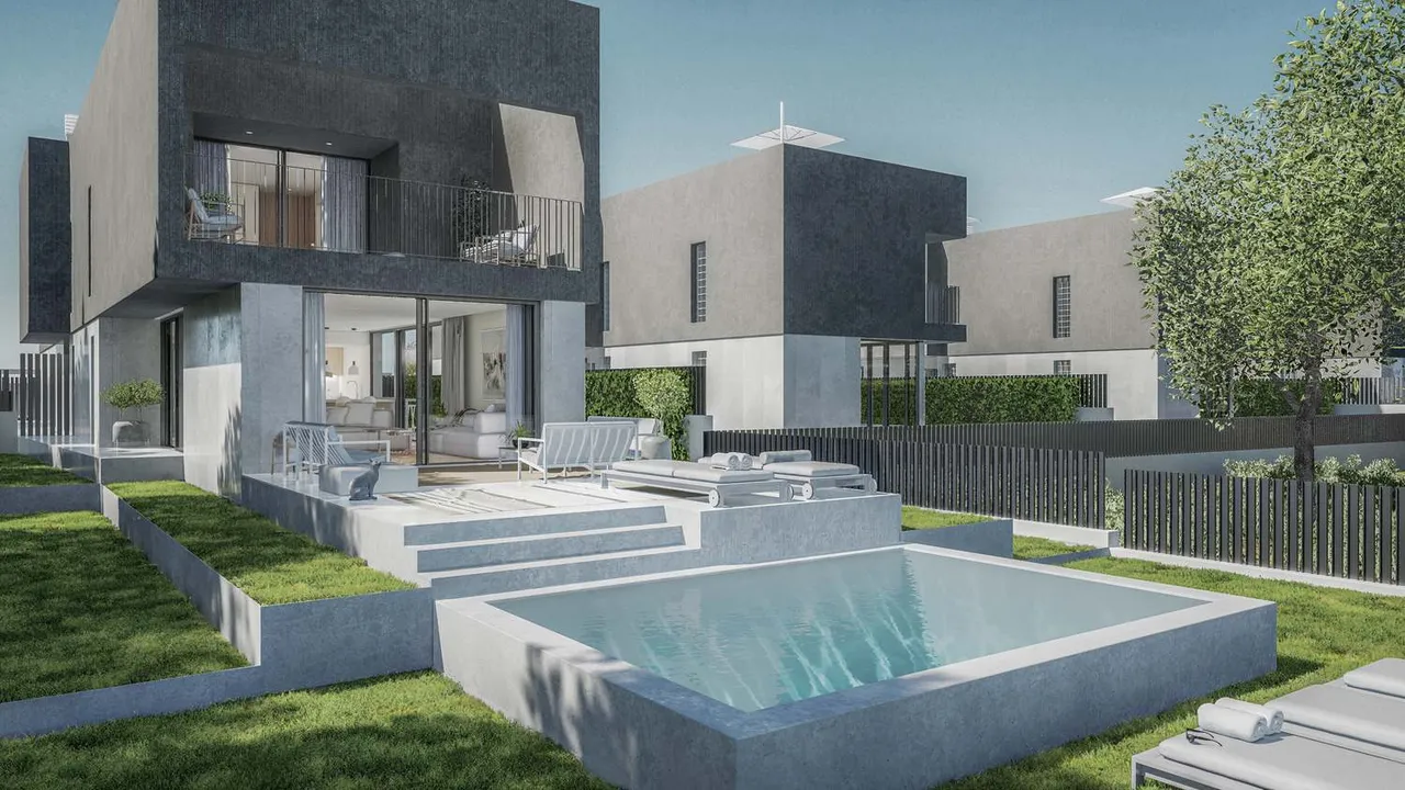 living - Sa Finca – 8 exclusivas villas de nueva construcción con piscina privada en Ca Na Negreta, Ibiza - gallery - 2