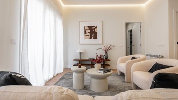 living - Piso de 159m² en venta en Berruguete, Madrid - featured