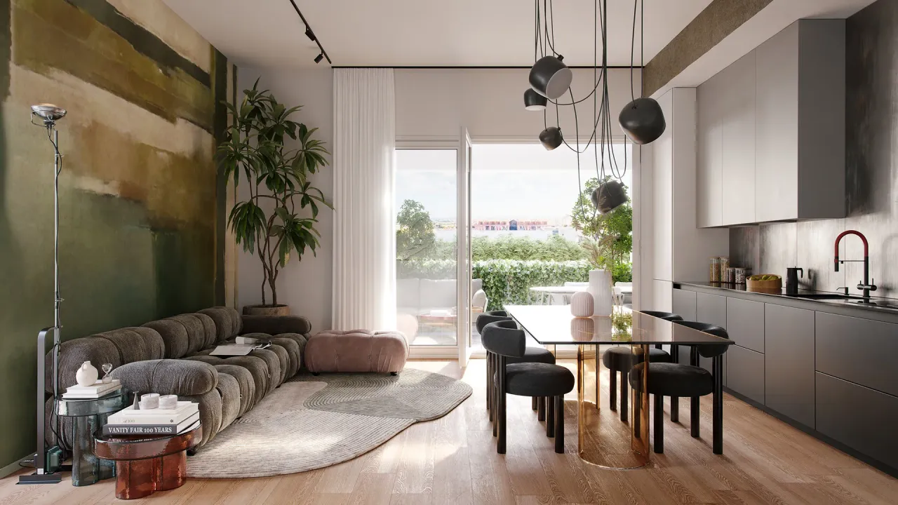 living - Caviglia 3A - unità 4 - Wonen - Dils - gallery - 4