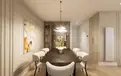 living - 132m² apartment with 40m² terrace for sale in Lista, Madrid - gallery thumbnail - 10