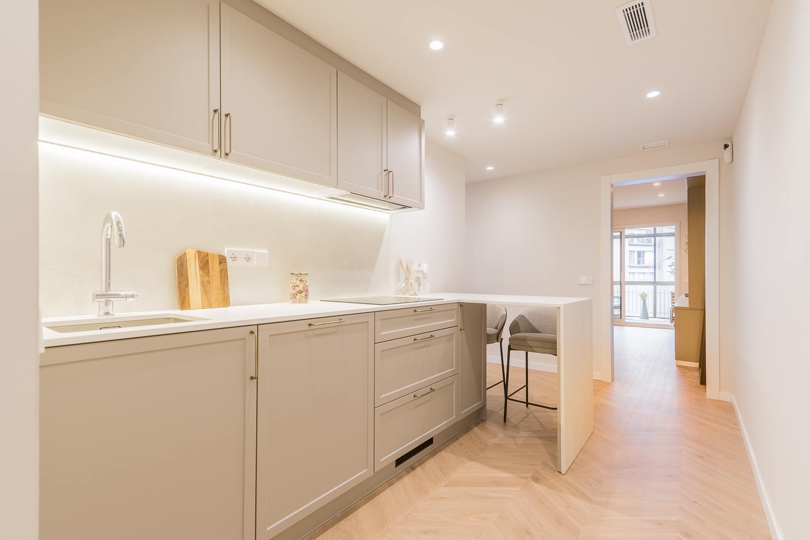 living - 112m² apartment with 9m² terrace for sale in Les Corts - gallery thumbnail - 9