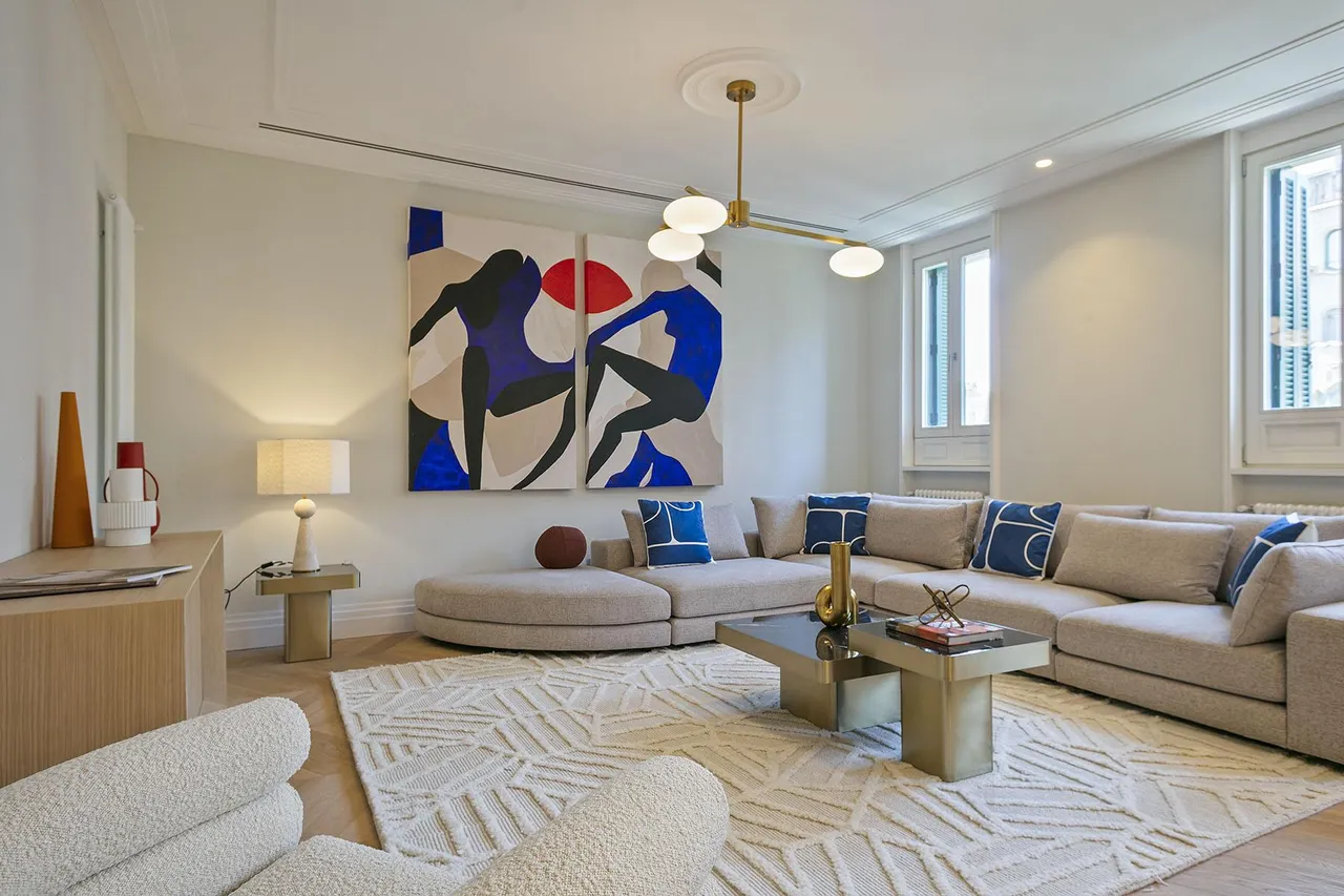 living - Ático de 178m² con 42m² terraza en venta en Eixample Derecho - gallery - 2