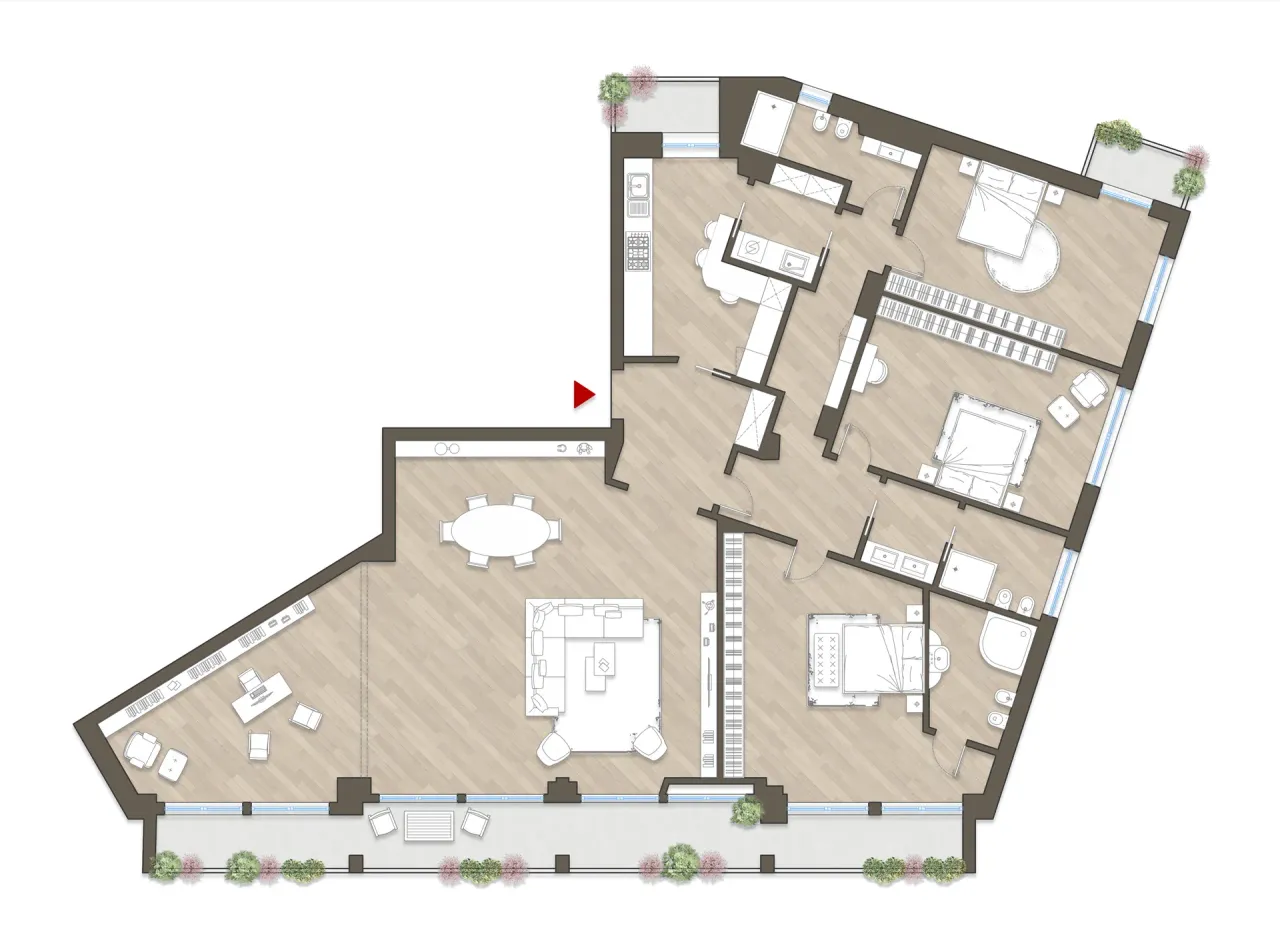 living - De Agostini 1 - Living - Dils - Floor Plan - 1