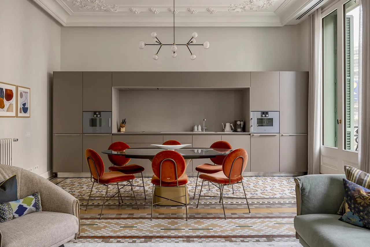 living - 170m² apartment with 9m² terrace for rent in Eixample Right - gallery - 3