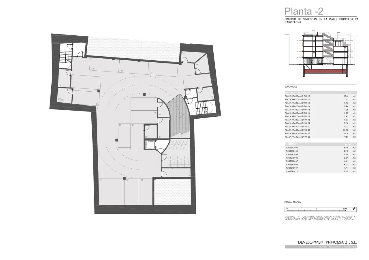 living - 90m² apartment for sale in El Born, Barcelona - Floor Plan - 2