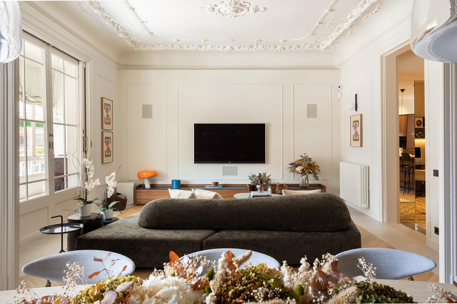 living - Piso de 231m² con 11m² terraza en venta en Eixample Izquierdo - gallery - 2