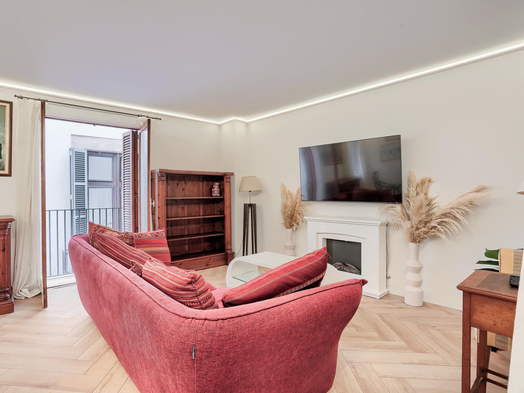 living - Piso de 123m² en alquiler en Palma de Mallorca - featured