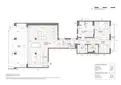 living - 240m² penthouse with 108m² terrace for sale in Les Corts - Floor Plan thumbnail - 1