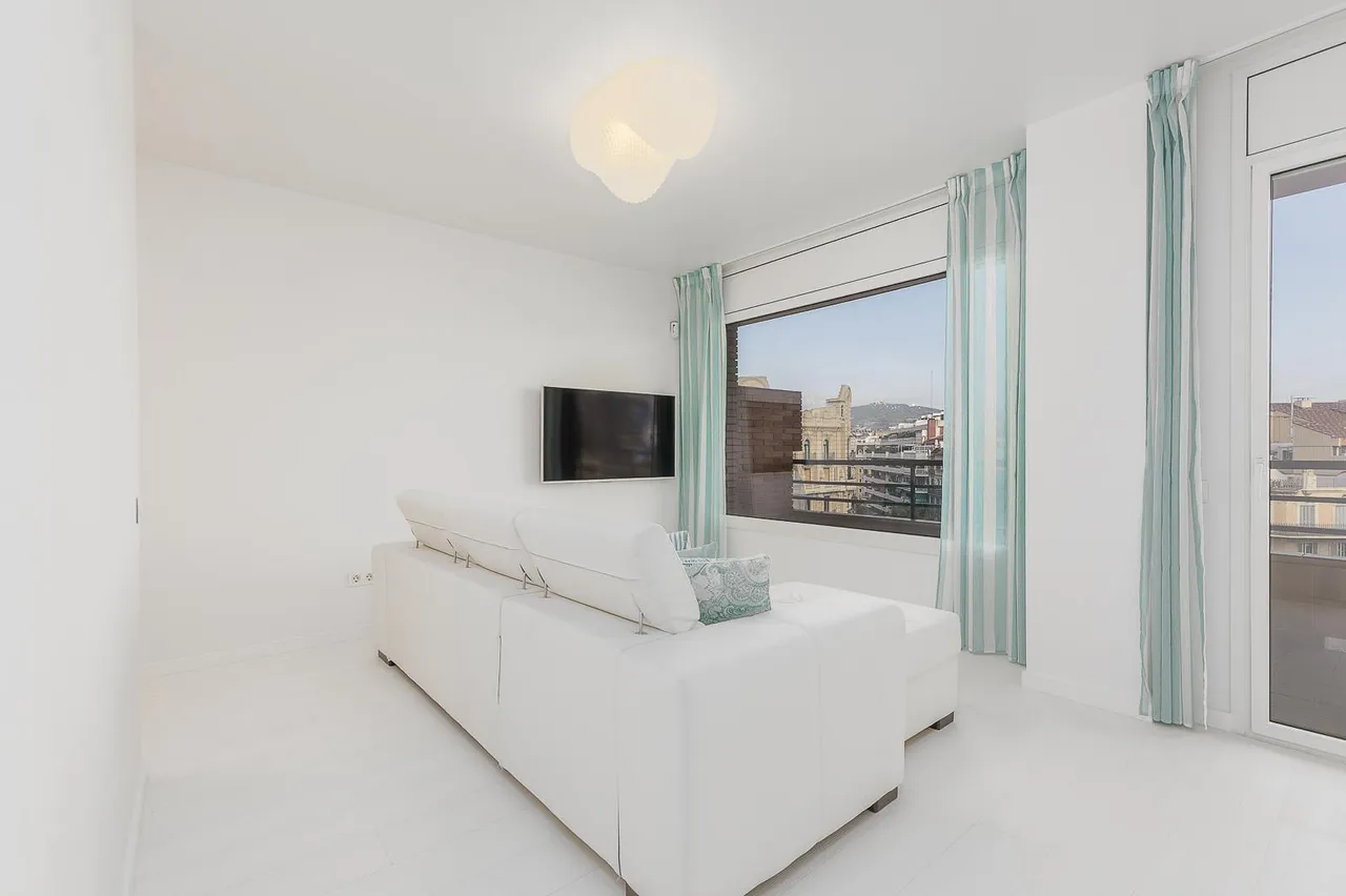 living - Piso de 79m² con 11m² terraza en venta en Poble Sec - gallery - 8