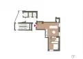 living - Fara 39 - Living - Dils - Verdiepingsplan thumbnail - 1