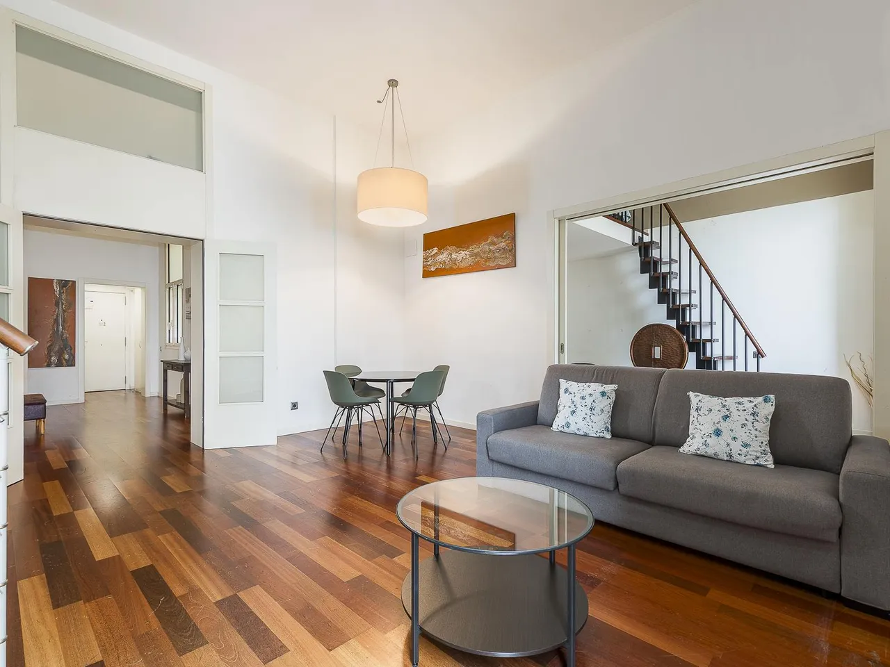 living - Piso de 171m² en venta en Eixample Derecho, Barcelona - gallery - 4