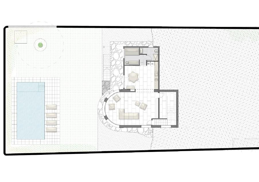 living - Casa / villa de 540m² en venta en El Masnou, Barcelona - Plano del piso thumbnail - 3