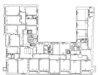office - Flaminia 53 - Office - Dils - Plan d'étage thumbnail - 1