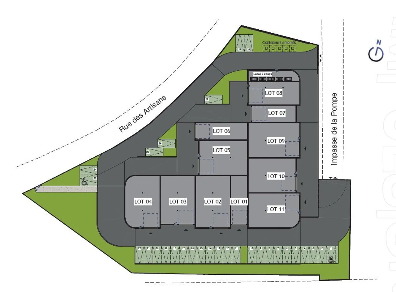 logistics - Local d’activités À Vendre - Plan d'étage - 8