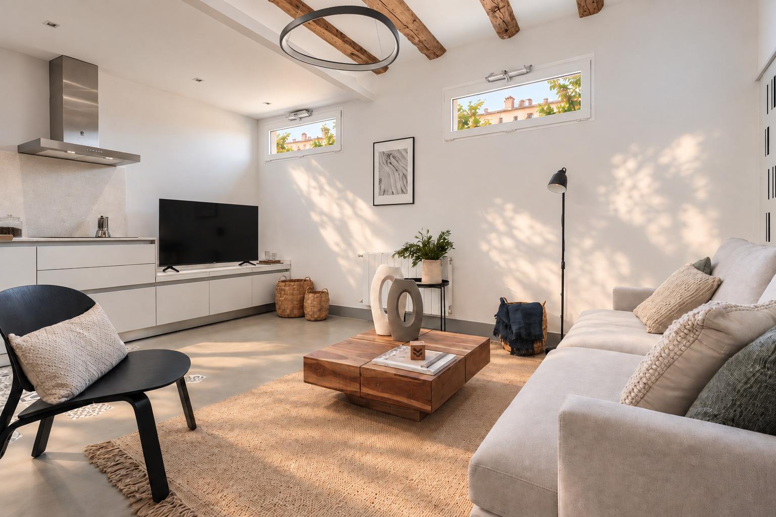 living - Piso de 78m² en venta en Malasaña, Madrid - gallery thumbnail - 7