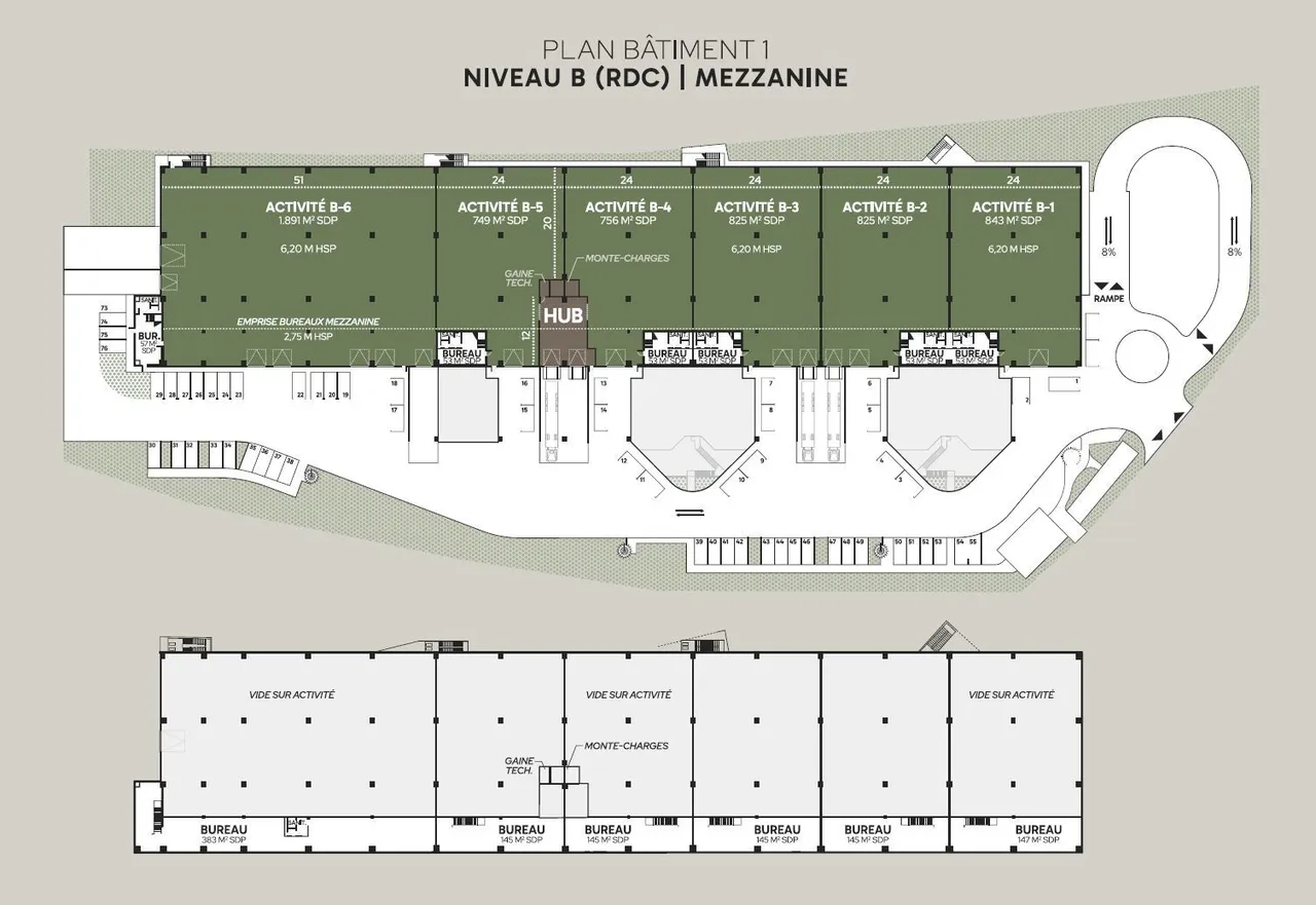 logistics - Light Industrial Premises / Offices For Rent - Planimetria - 2