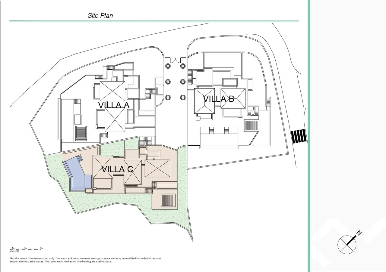 living - 577m² house / villa with 428m² terrace for sale in Quinta - Floor Plan - 1