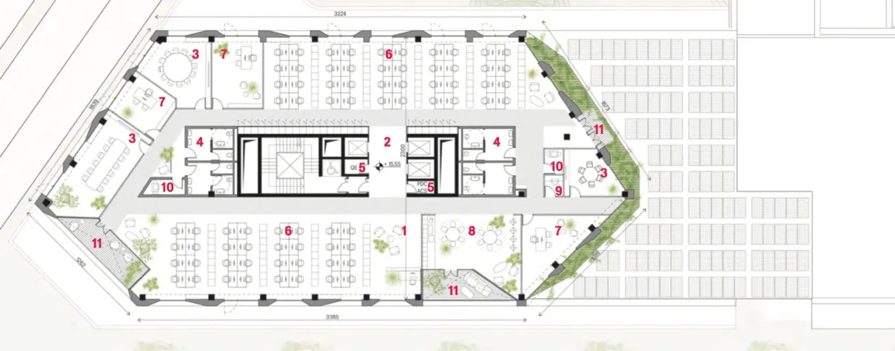 office - Ikon - Arona 15 - Uffici - Dils - Planimetria - 1