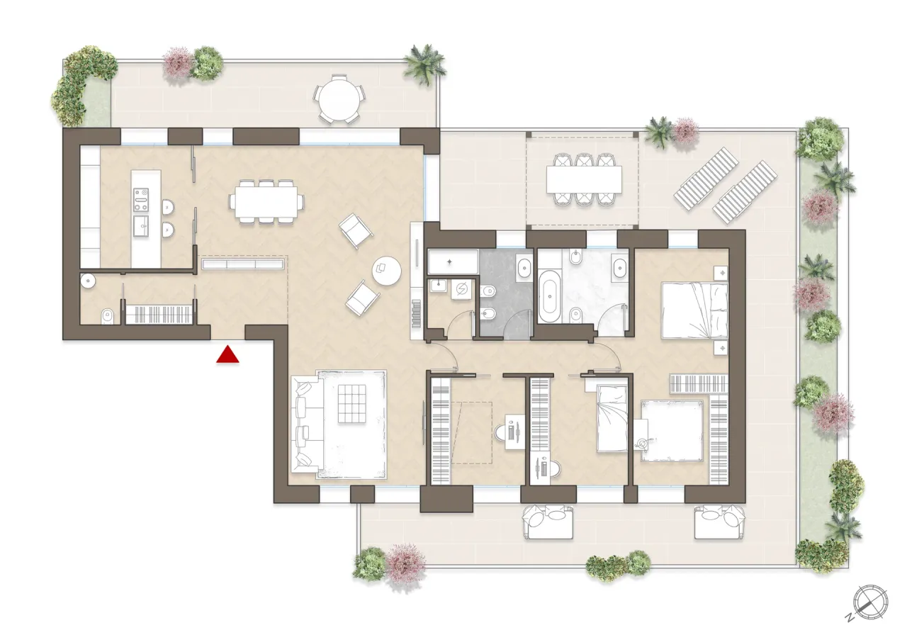 living - Lazzaro Papi 14 - Living - Dils - Floor Plan - 1