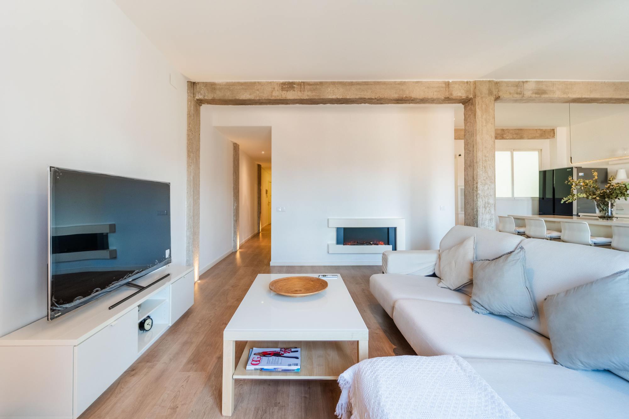 living - Piso de 101m² en alquiler en Playa Malvarrosa/Cabanyal - gallery - 5