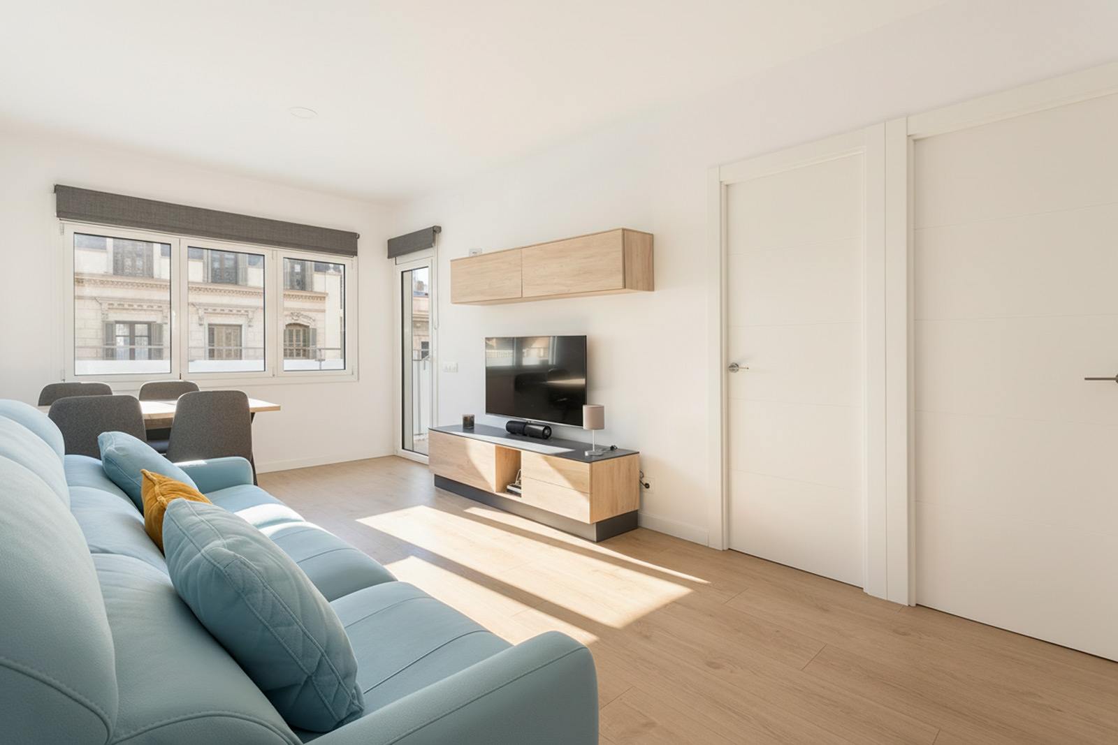 living - Piso de 83m² en venta en Sant Antoni, Barcelona - gallery - 6