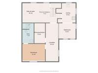 living - Casa / villa de 618m² en venta en Terramar, Barcelona - Plano del piso thumbnail - 2