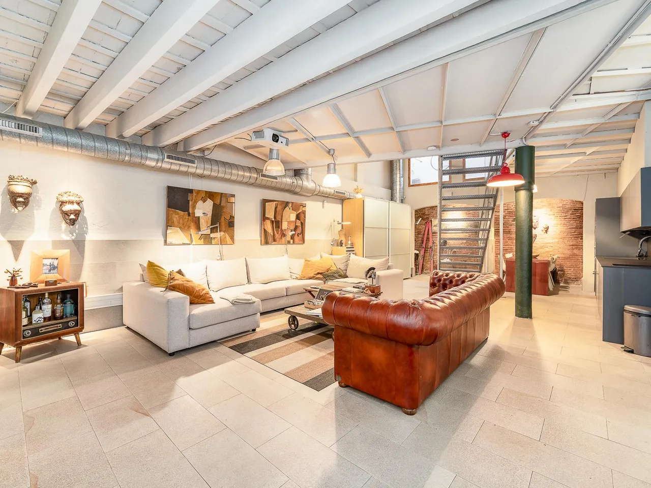 living - 250m² apartment with 20m² terrace for sale in Gràcia - gallery - 3
