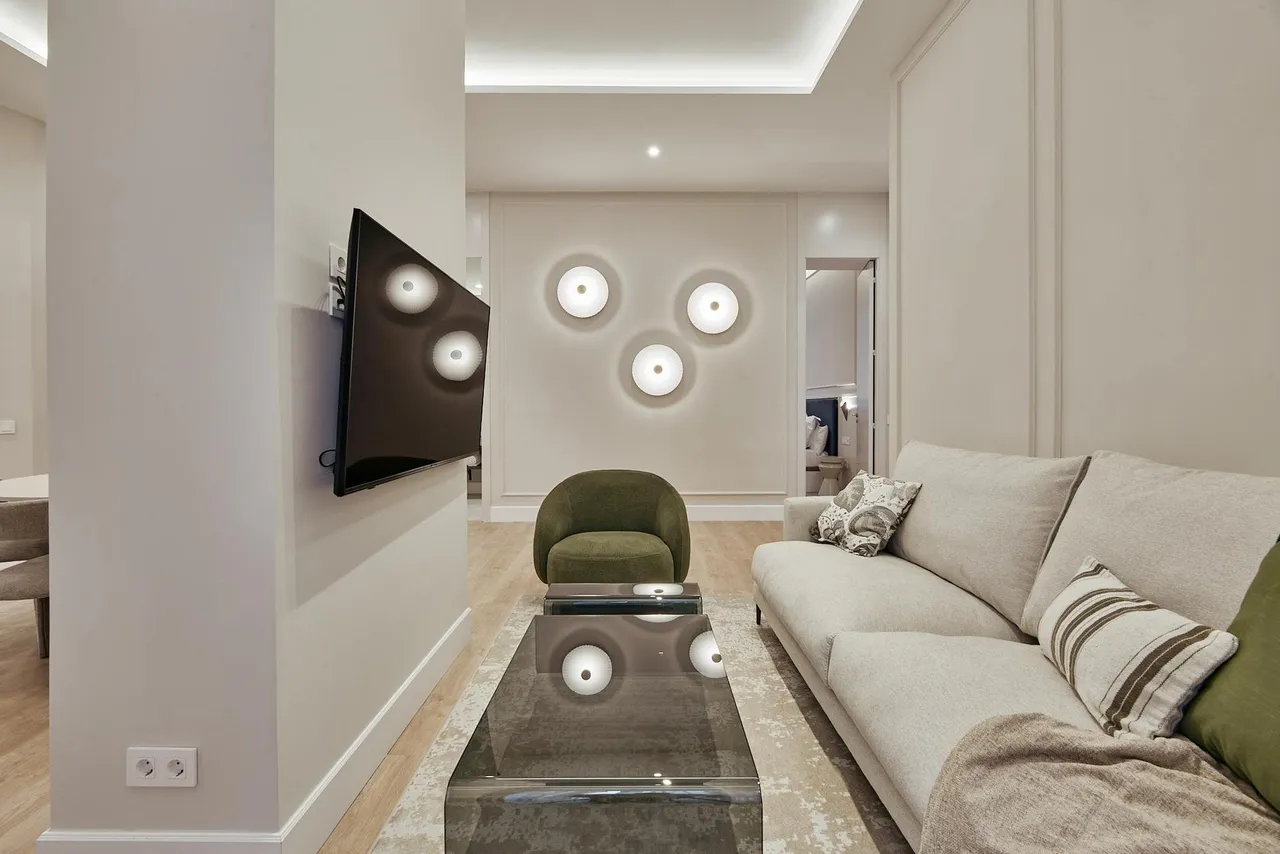 living - 146m² apartment for sale in Sol, Madrid - gallery - 5