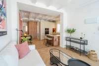 living - 60m² penthouse with 15m² terrace for rent in Extramurs - gallery thumbnail - 5