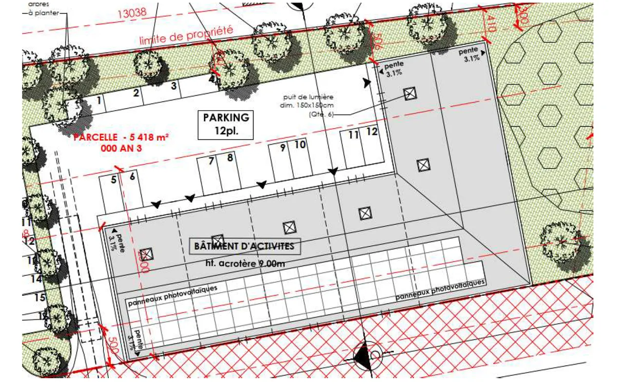 logistics - Light Industrial Premises / Offices For Rent - Floor Plan - 1