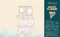 living - Elysea Suites - Floor Plan thumbnail - 1