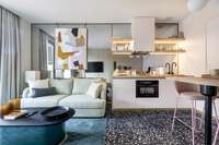 living - Piso de 57m² en alquiler en Eixample Derecho, Barcelona - gallery thumbnail - 1