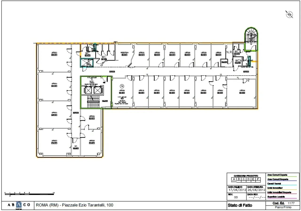 office - Tarantelli 100 - Uffici - Dils - Planimetria - 3