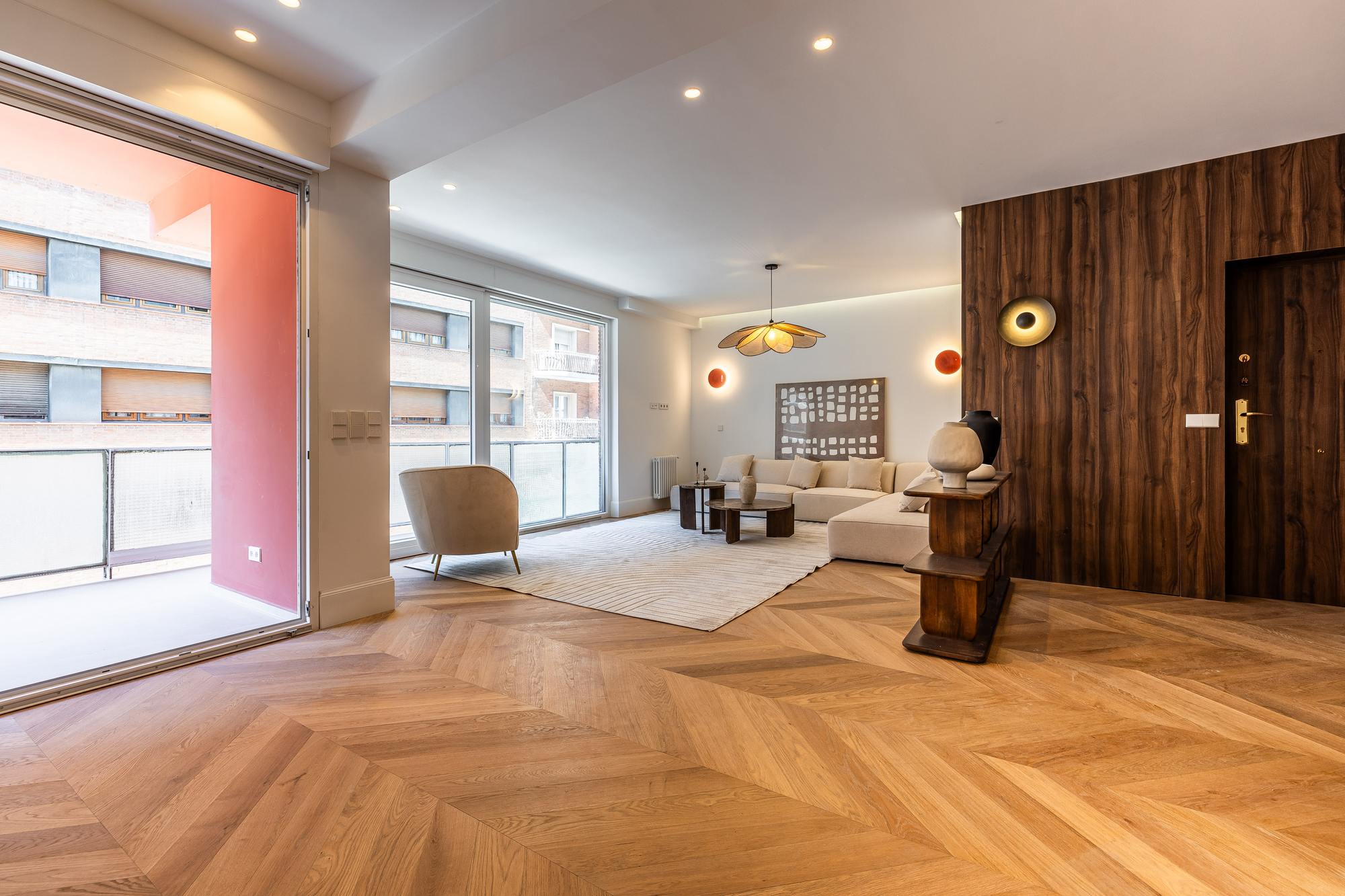 living - 210m² apartment with 10m² terrace for sale in Gaztambide - gallery - 3