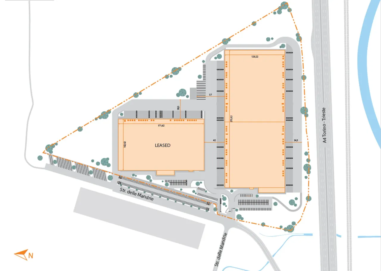 logistics - North Vercelli - Logistics - Dils - Floor Plan - 1