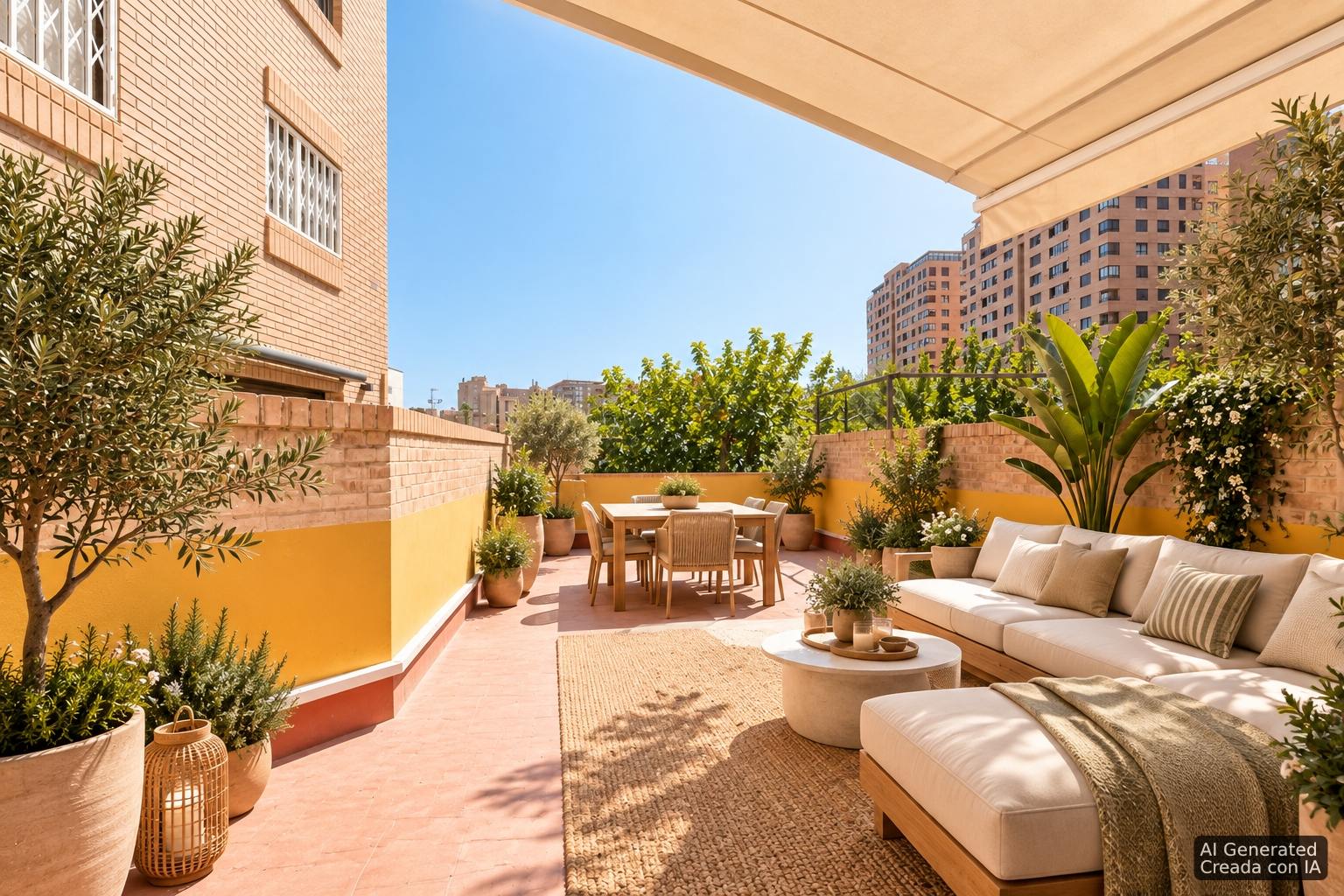 living - Piso de 118m² con 45m² terraza en venta en El Pla del Real - gallery thumbnail - 8