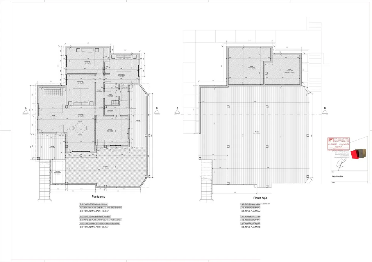 living - Casa / villa de 359m² en venta en Esporles, Islas Baleares - Plano del piso - 7