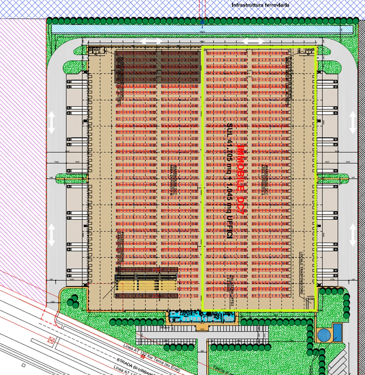 logistics - Piacenza - Logistics - Dils - Floor Plan - 1