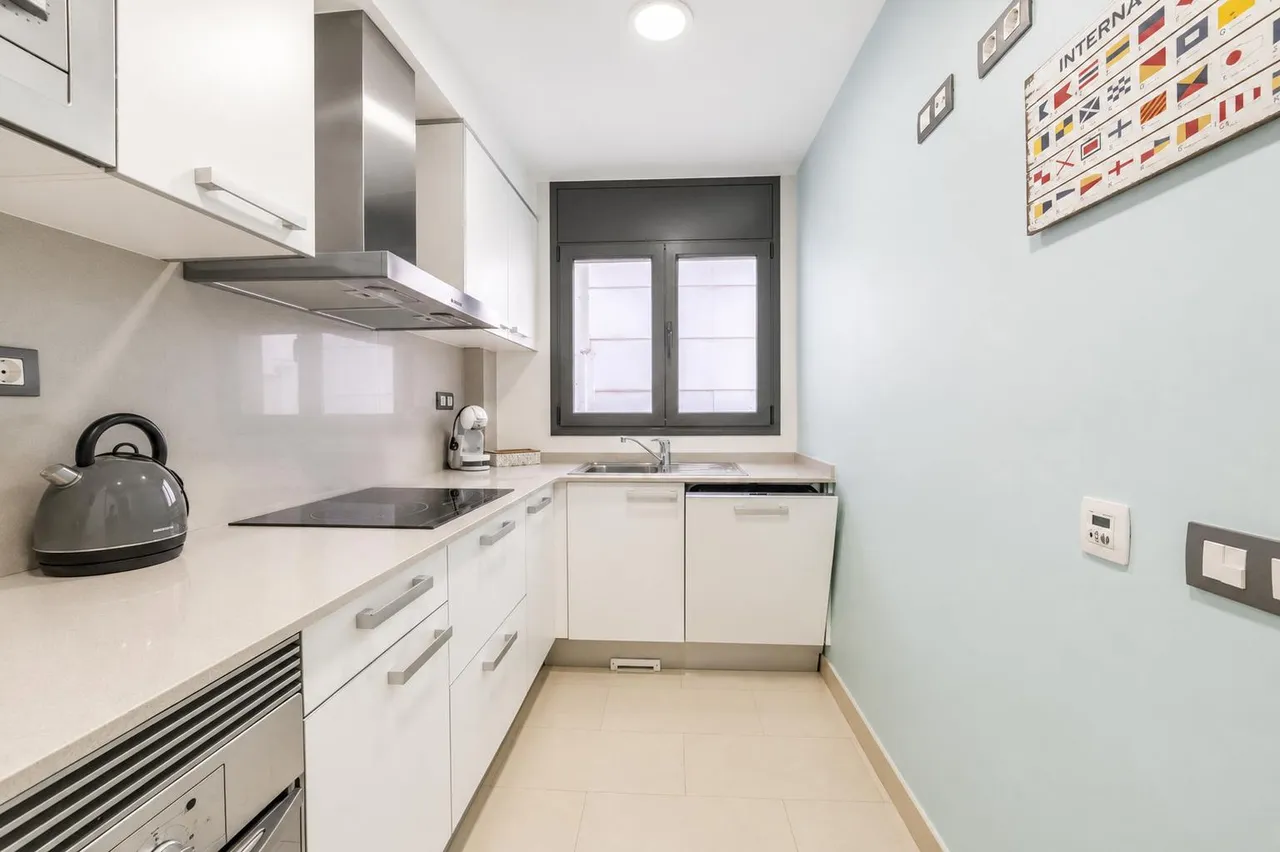living - Piso de 89m² con 12m² terraza en venta en Sitges Town - gallery - 4