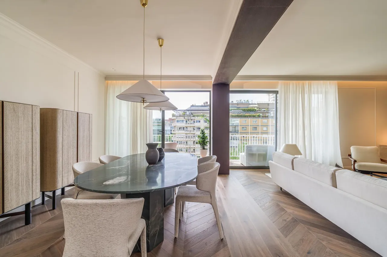 living - Piso de 211m² con 17m² terraza en venta en Turó Park - gallery - 3