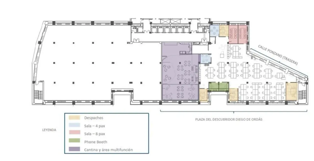 office - Santa Engracia 120 - Uffici - Dils - Planimetria - 1