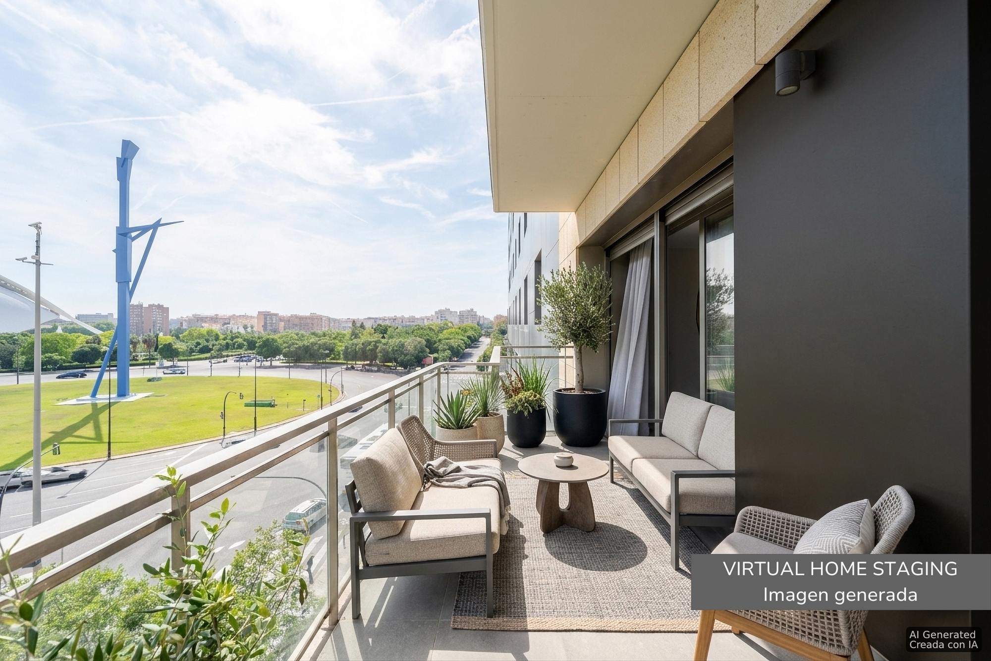 living - 175m² apartment for sale in Ciudad de las Ciencias - featured