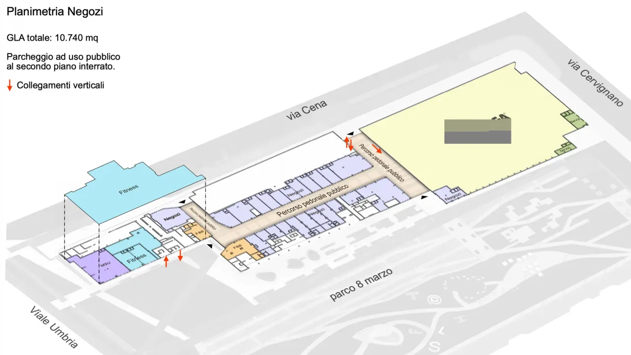 retail - Porta Vittoria - Retail - Dils - Floor Plan - 1