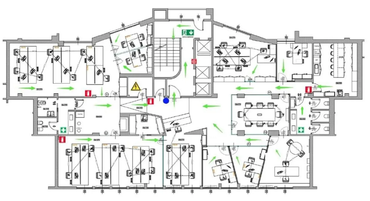 office - Pisani 13 - Uffici - Dils - Planimetria - 1
