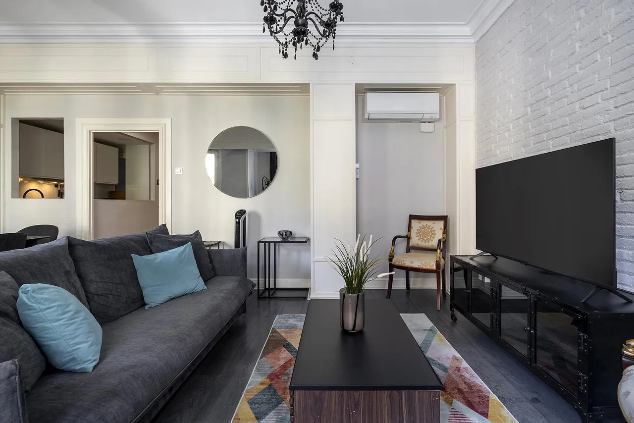 living - 93m² apartment for sale in Eixample Right, Barcelona - gallery - 3