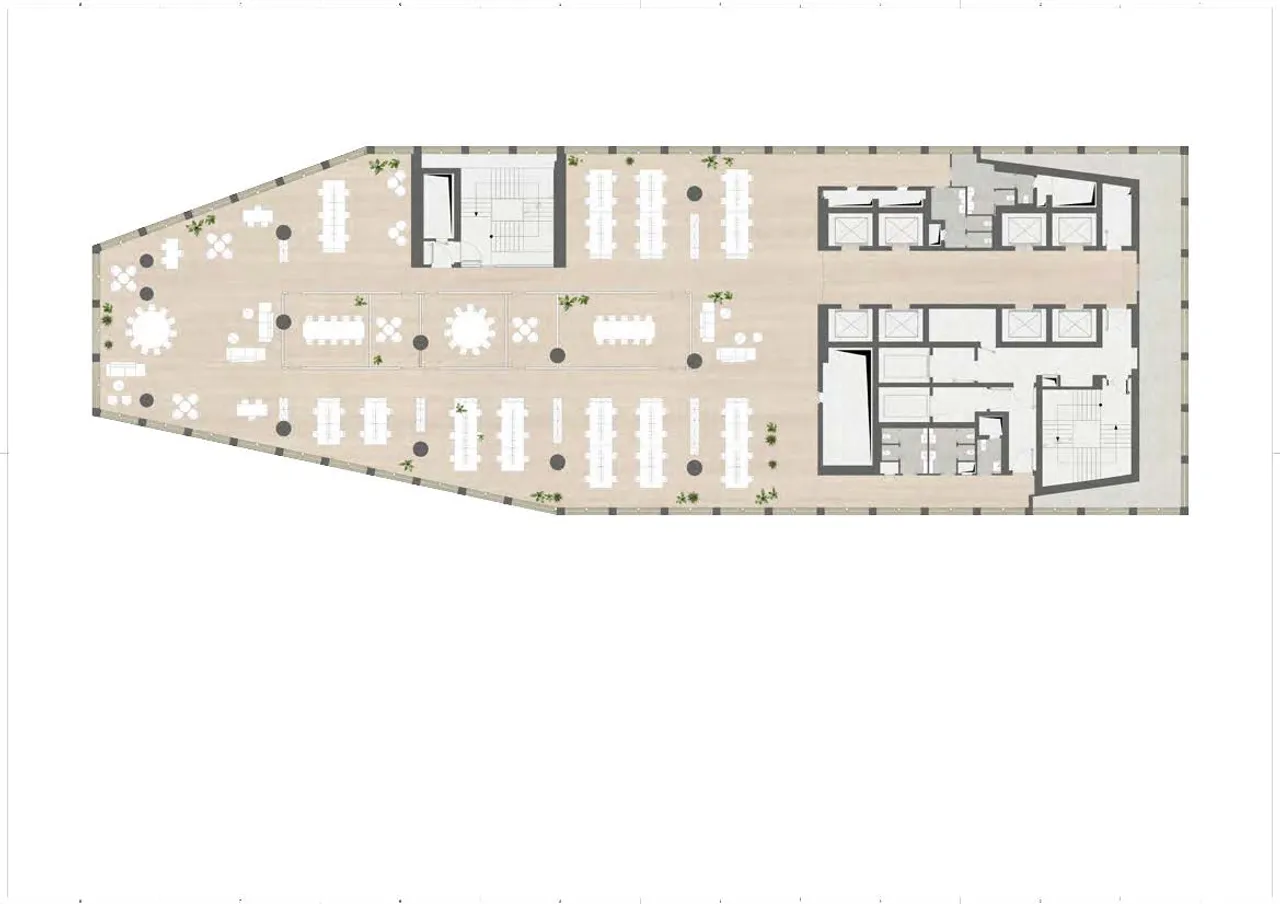 office - Thetris - Office - Dils - Verdiepingsplan - 2