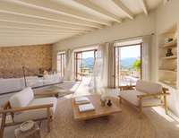 living - 300m² house / villa with 130m² garden for sale in Santa Maria del Cami - gallery thumbnail - 8