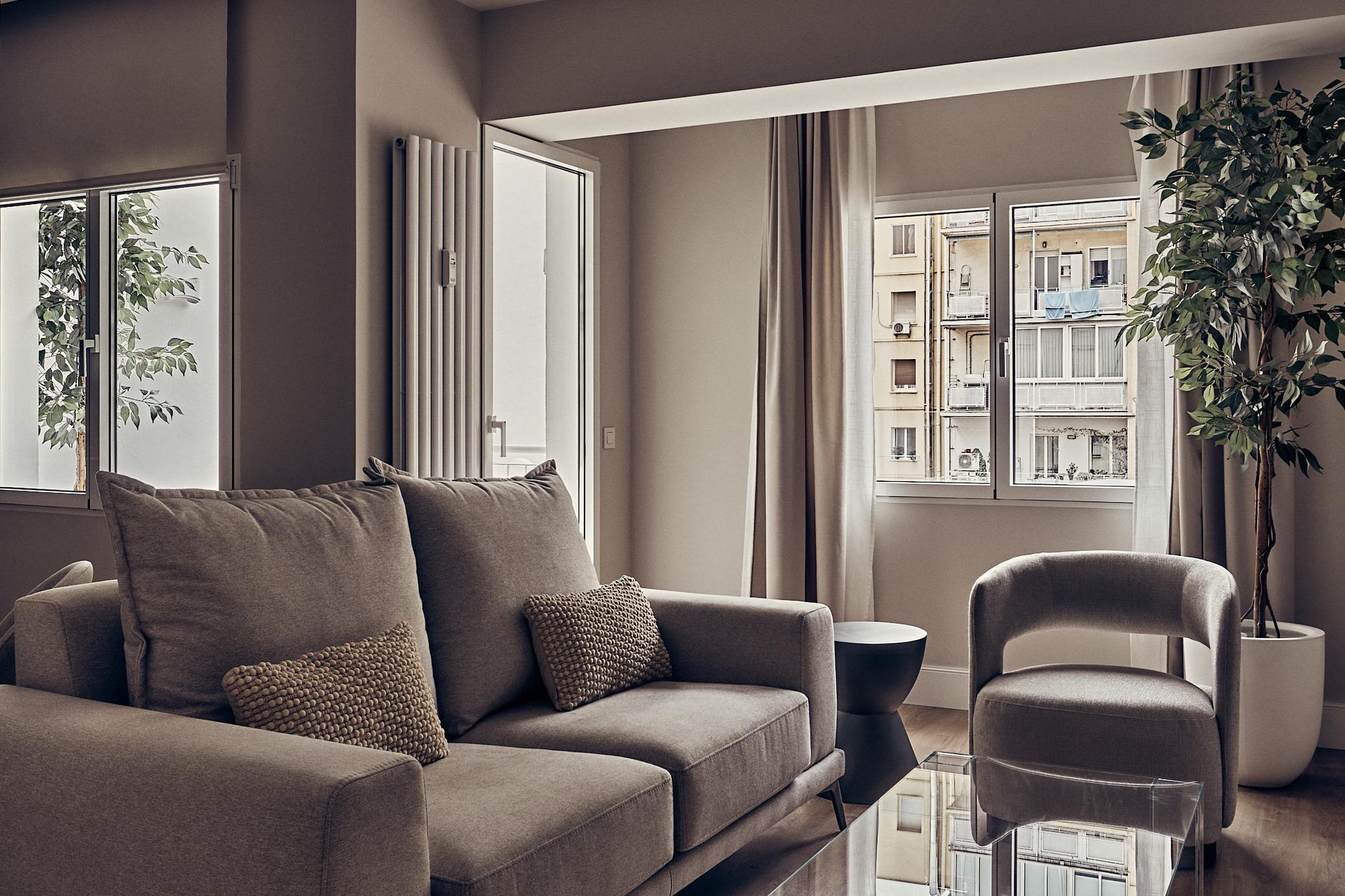living - Piso de 92m² en venta en Lista, Madrid - gallery thumbnail - 3